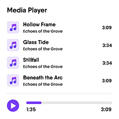 Sample Media Player